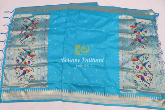 Temple Border Paithani Dupatta