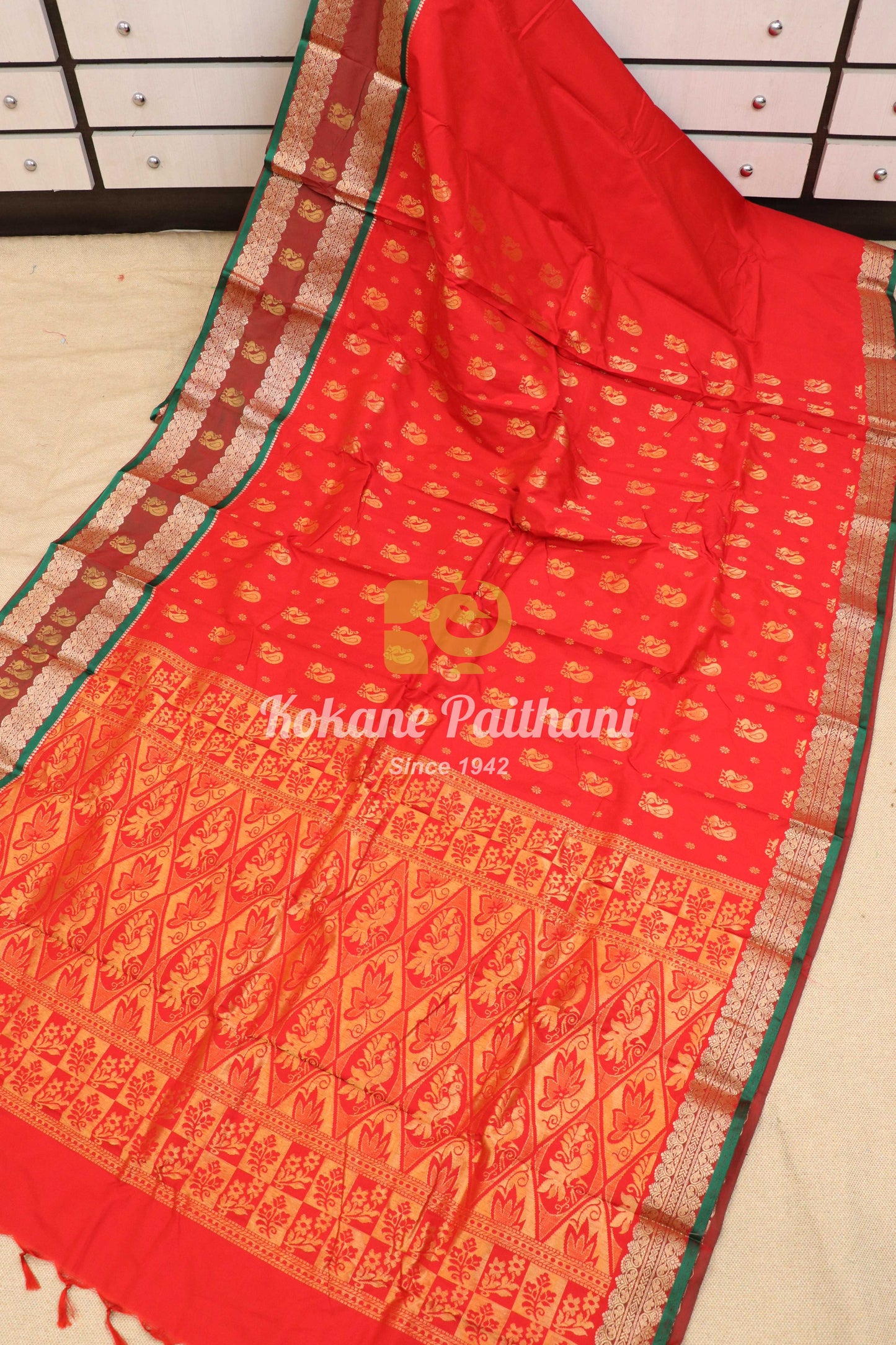 Cotton Big Border Saree