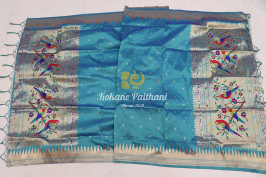 Temple Border Paithani Dupatta