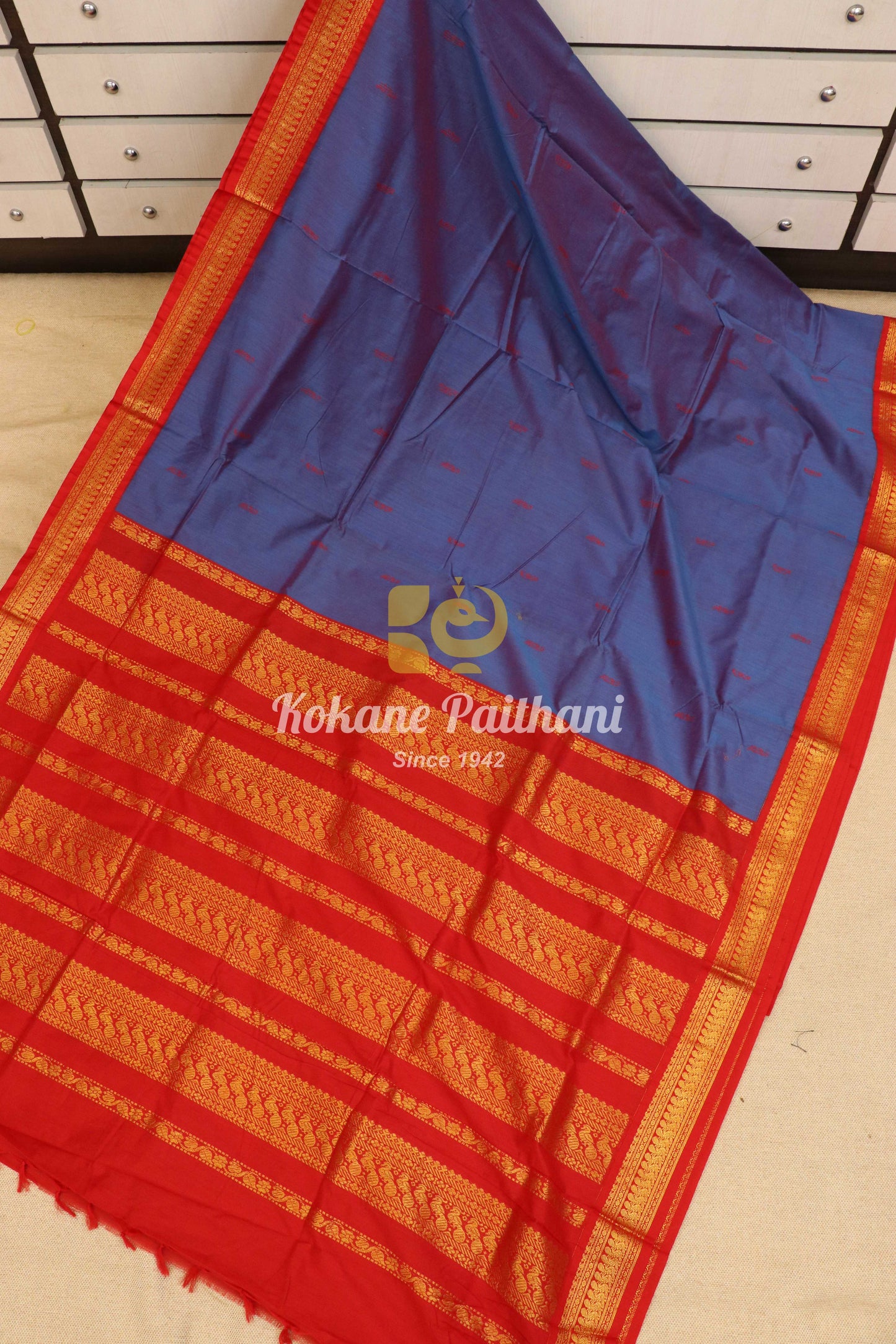 Cotton Gadwal Saree