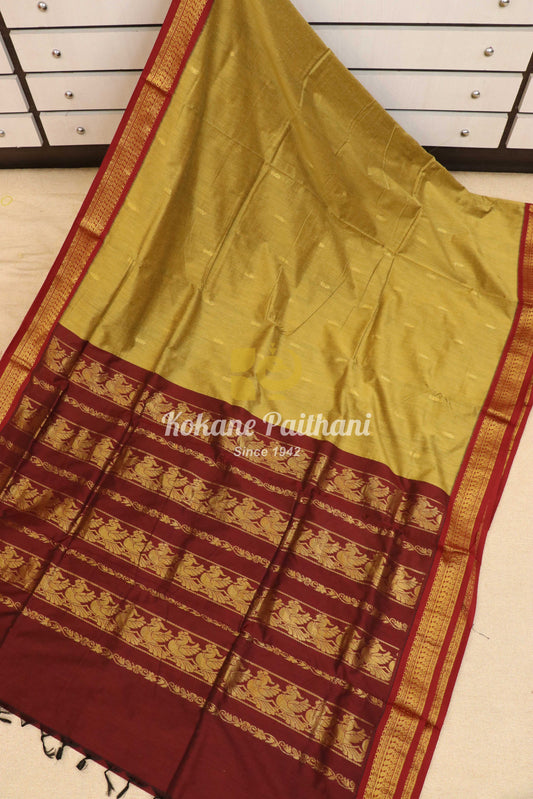 Cotton Gadwal Saree