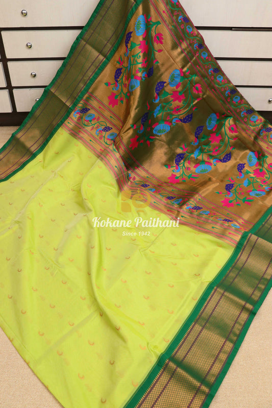 Kadiyal Chandrakala Fancy Pallu Paithani