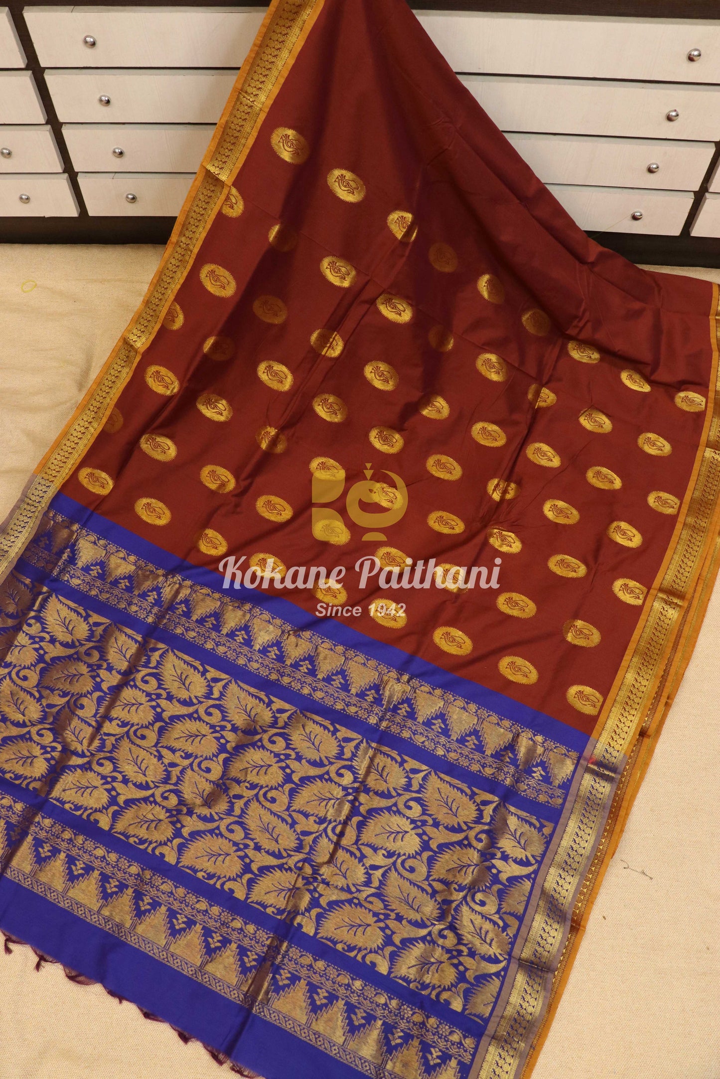 Cotton Gadwal Saree