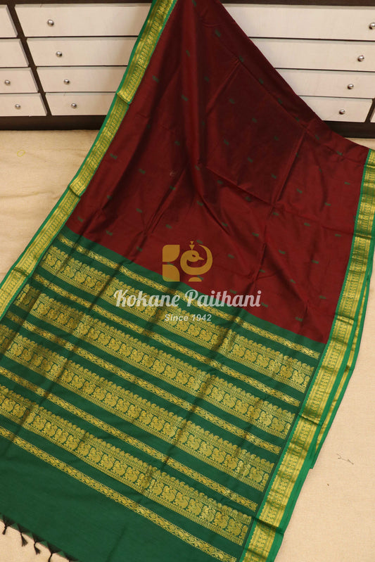 Cotton Gadwal Saree