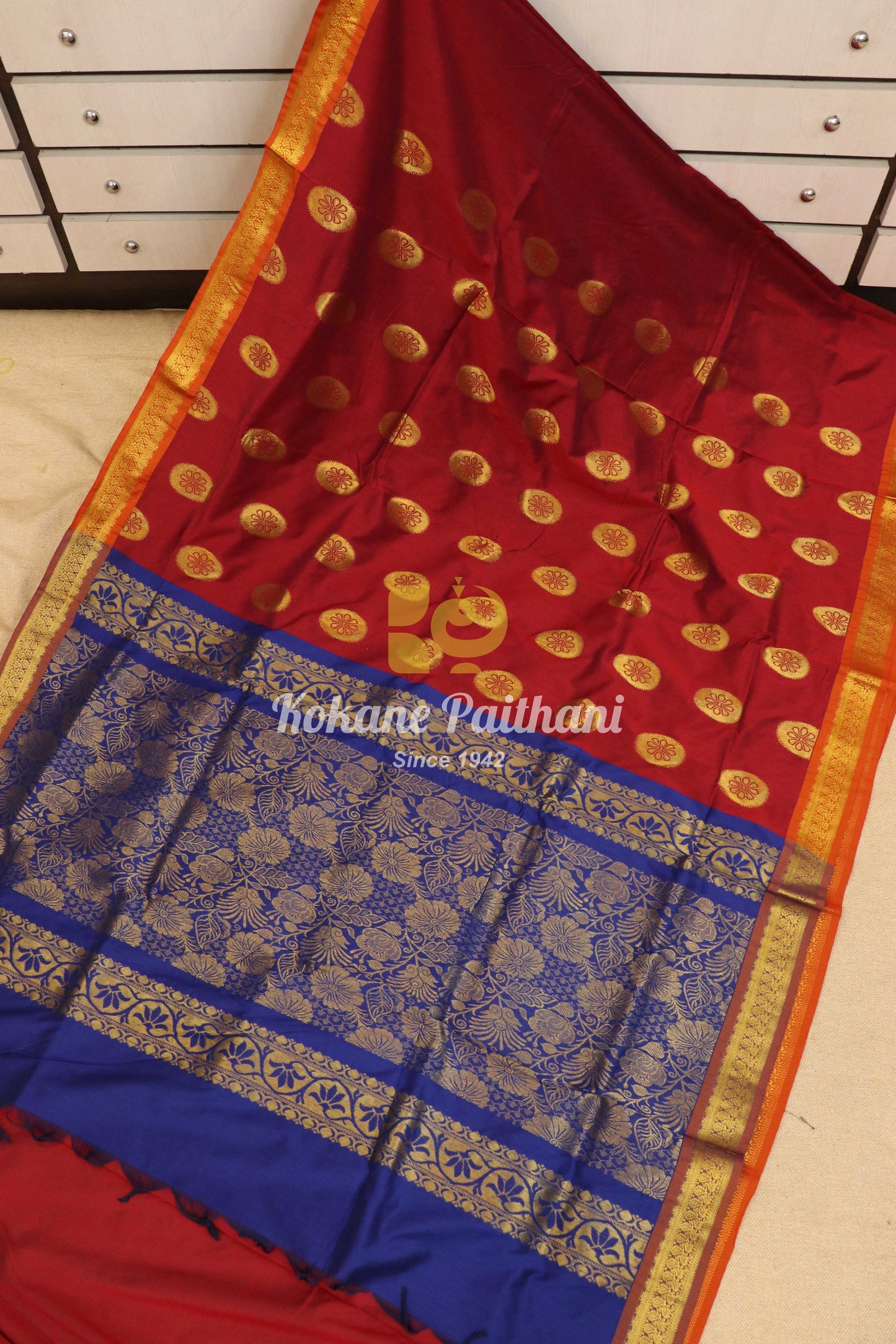 Cotton Gadwal Saree