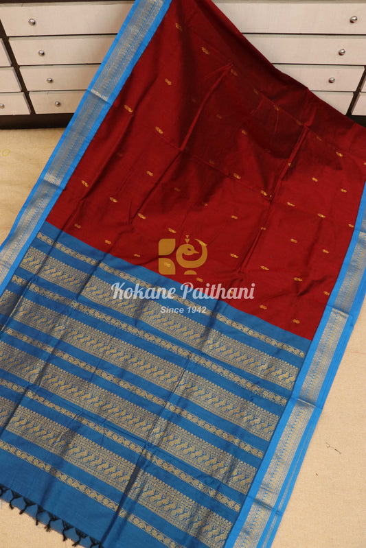 Cotton Gadwal Saree