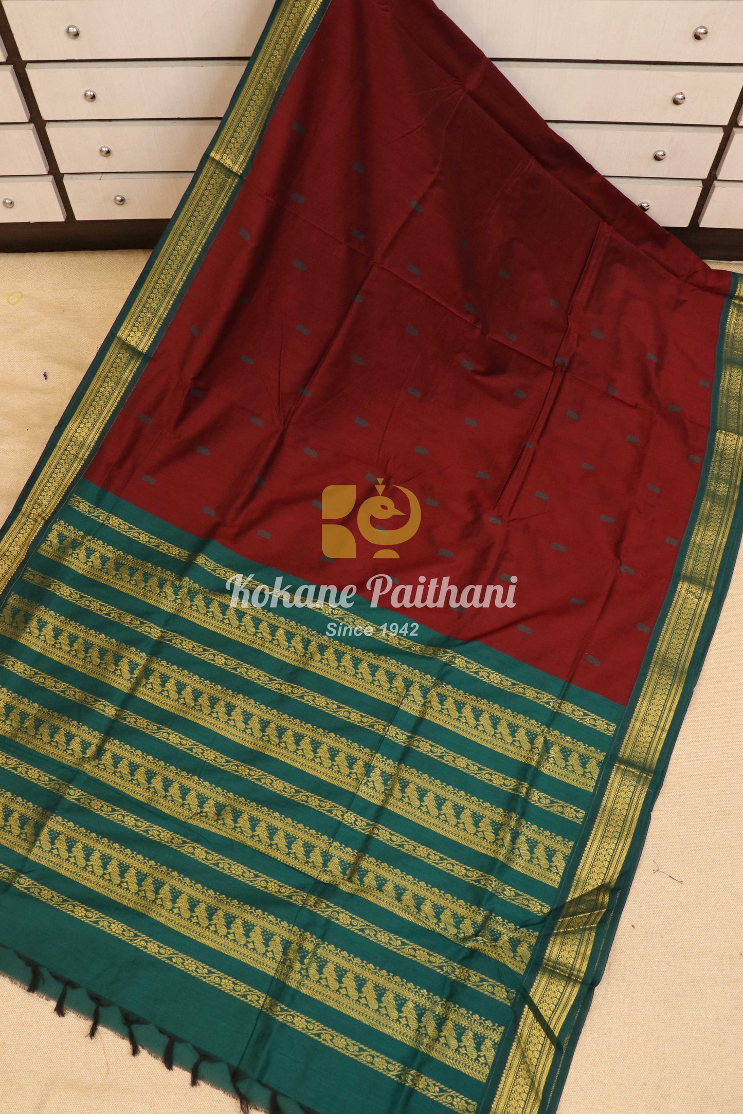 Cotton Gadwal Saree