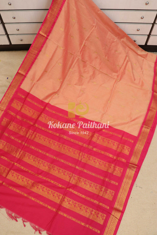 Cotton Gadwal Saree