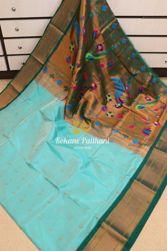 Kadiyal Chandrakala Fancy Pallu Paithani