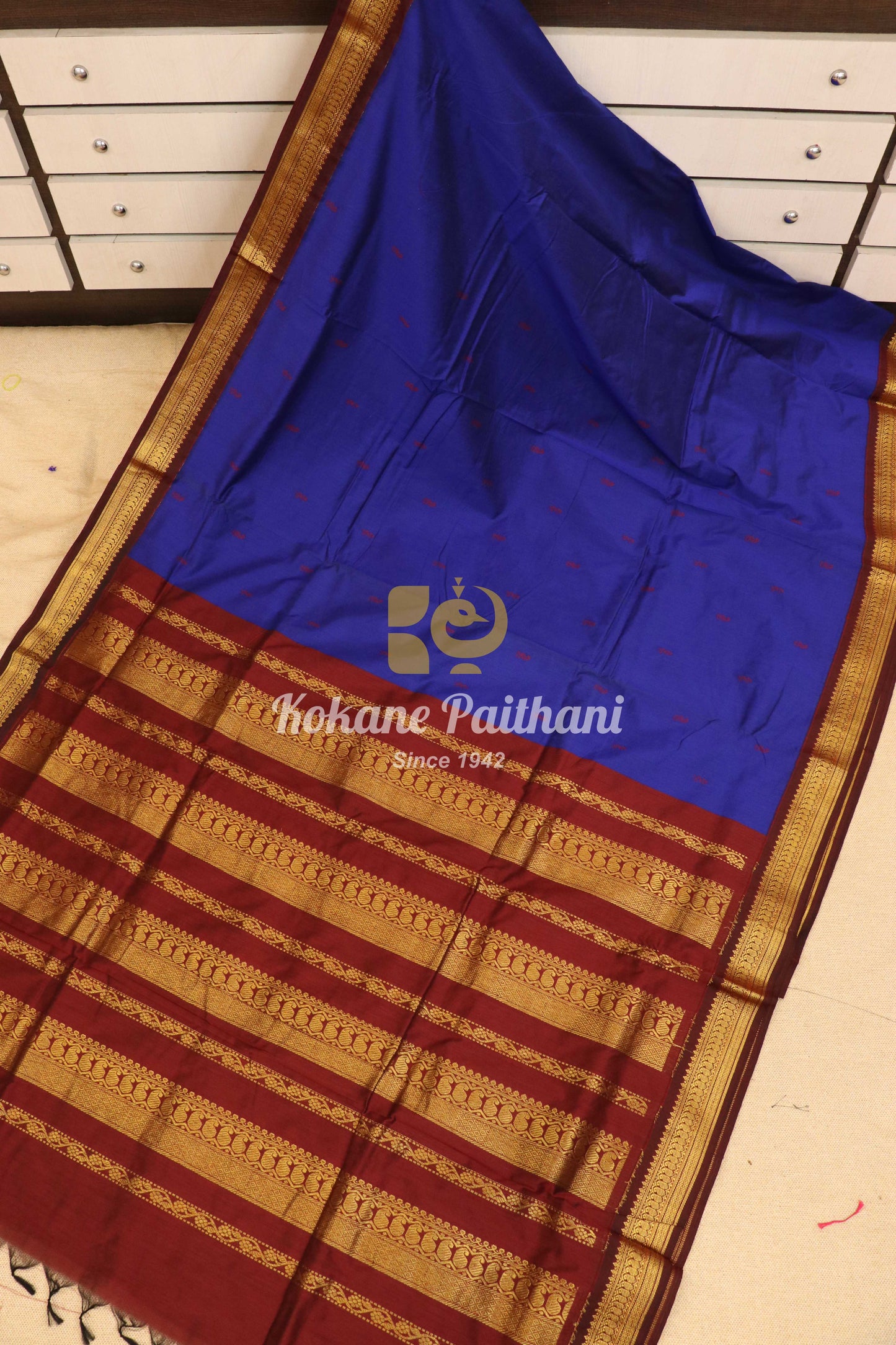 Cotton Gadwal Saree