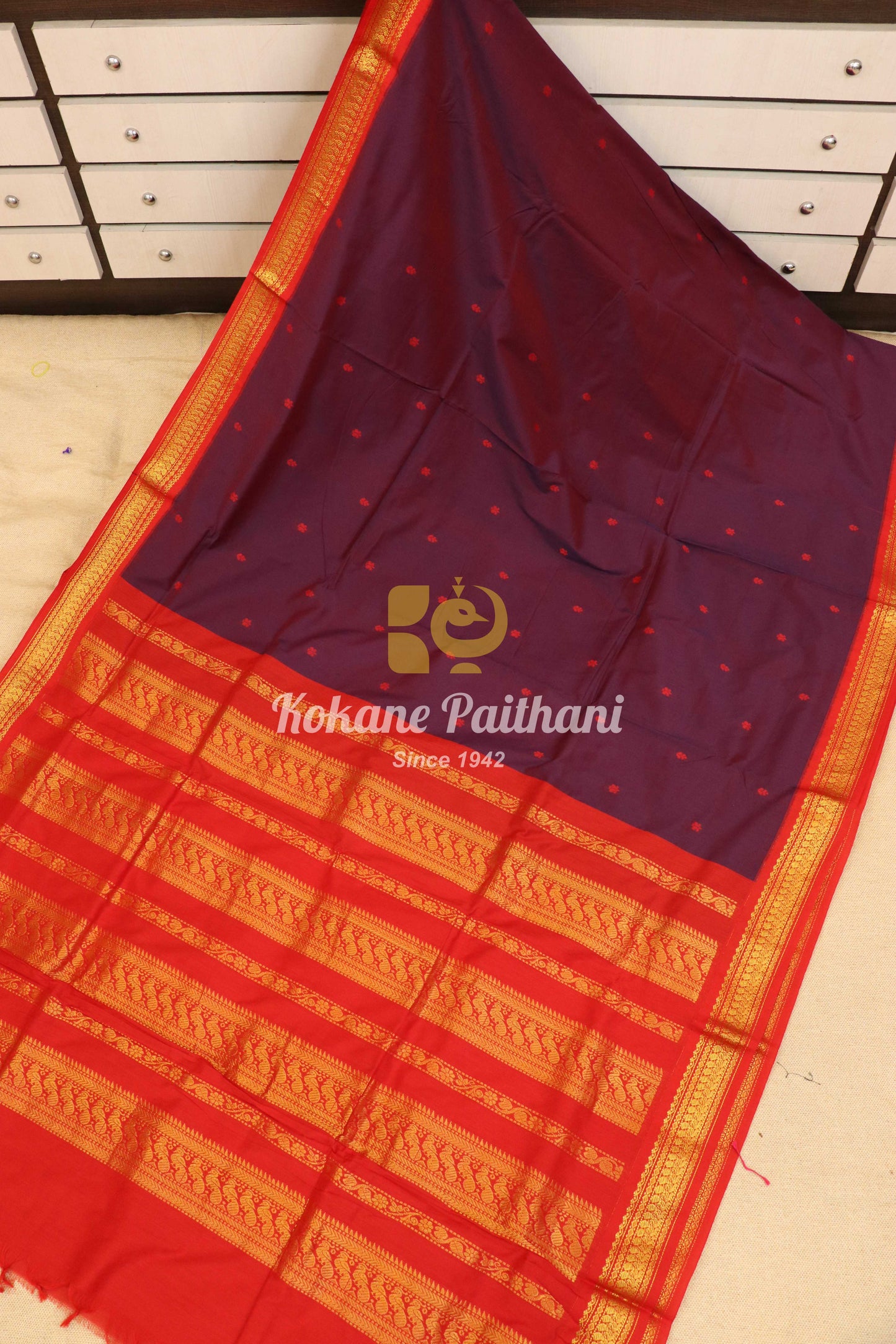 Cotton Gadwal Saree