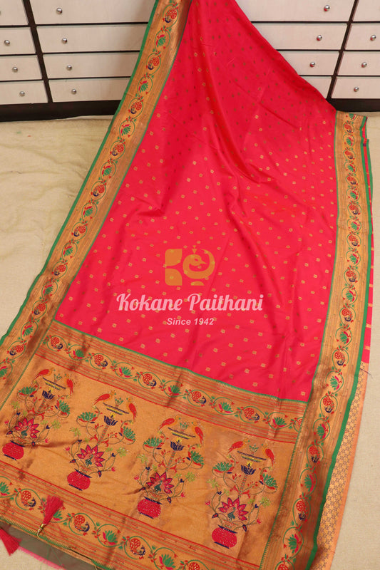 Silk Palace Brocade Paithani