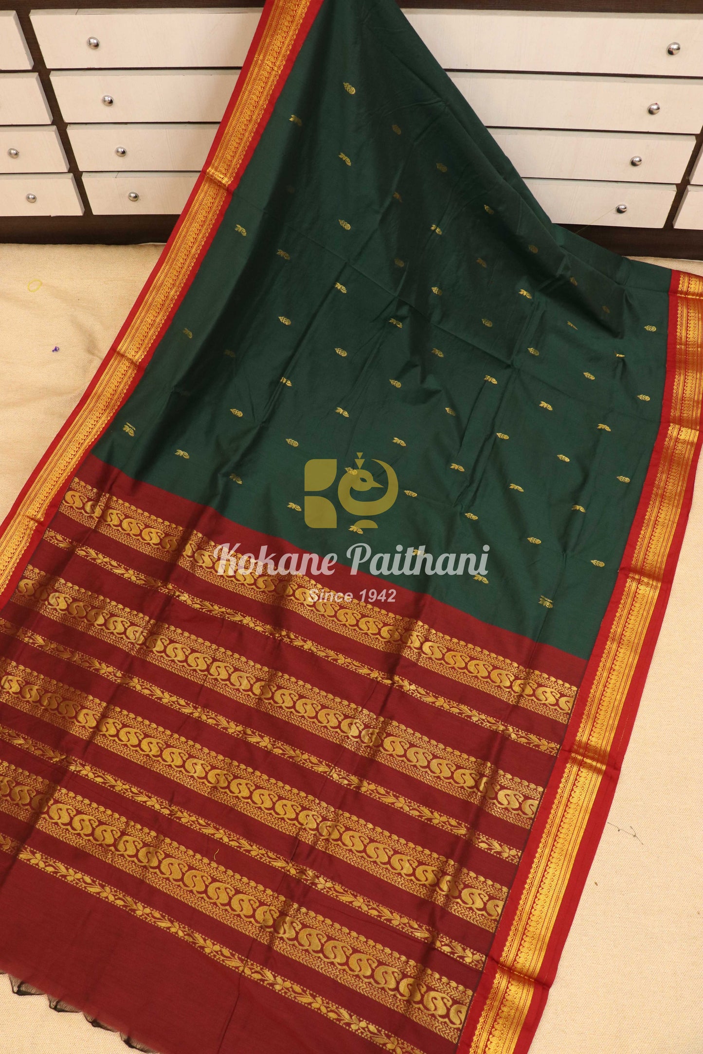 Cotton Gadwal Saree