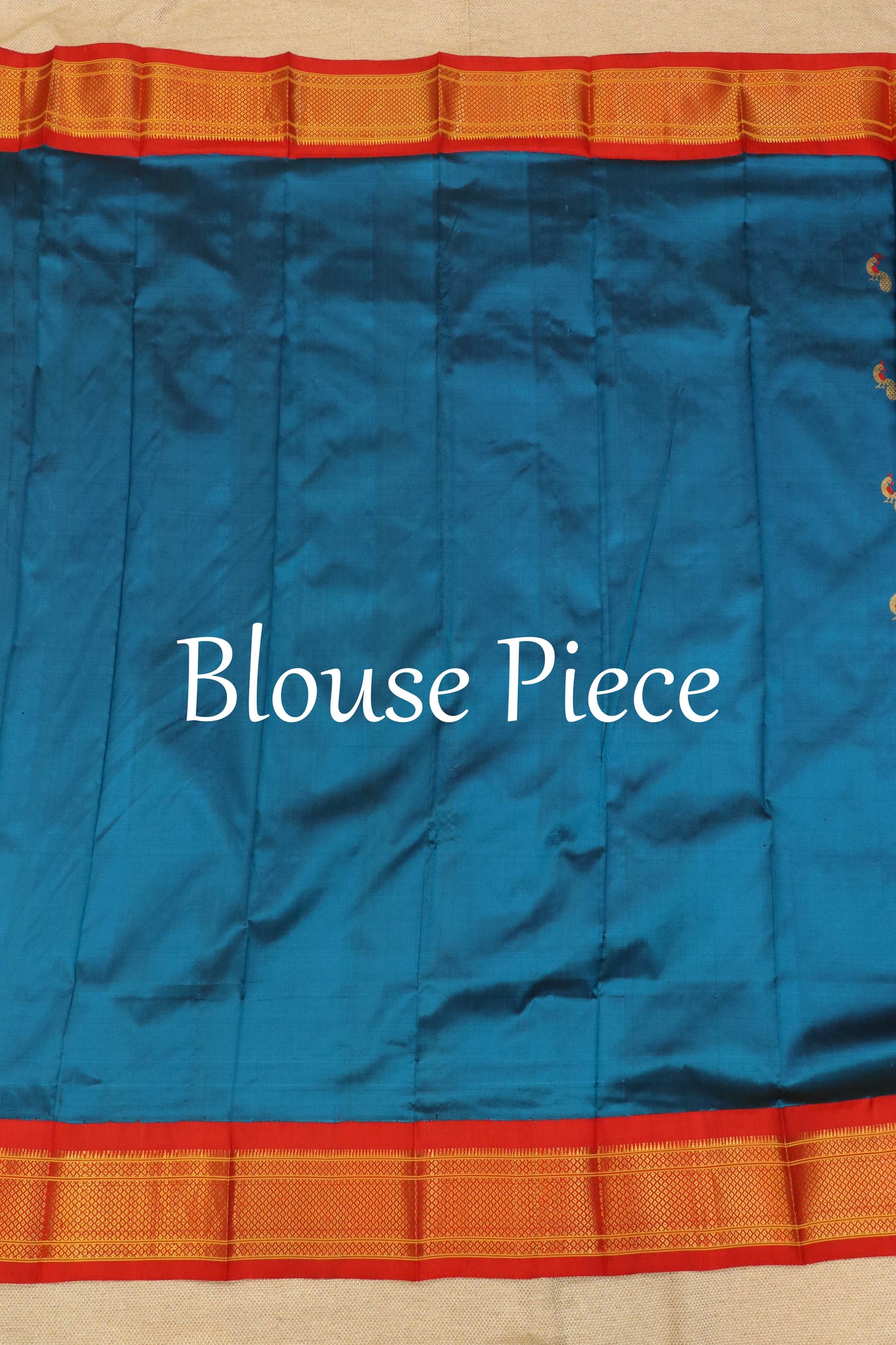 Maharani Pallu Silk Paithani Saree