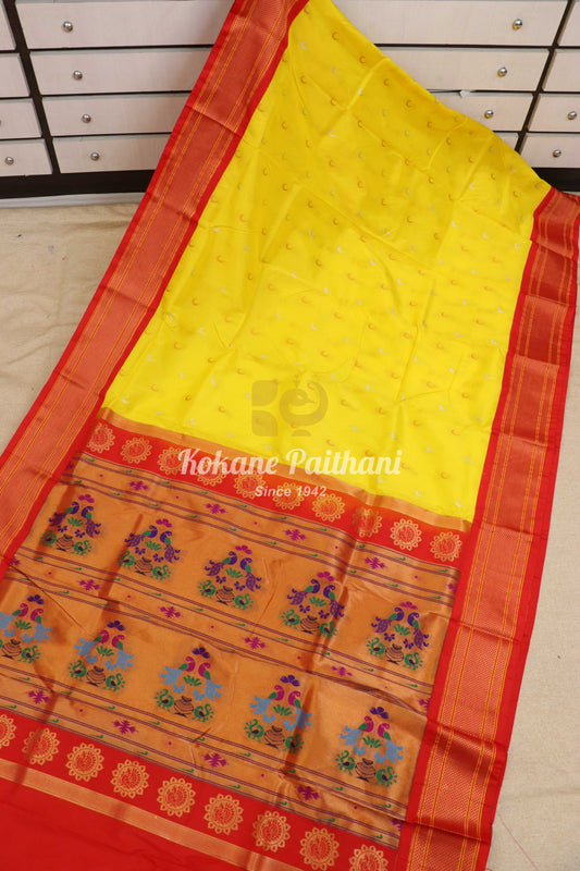 Kadiyal Chandrakor Maharani Paithani Saree