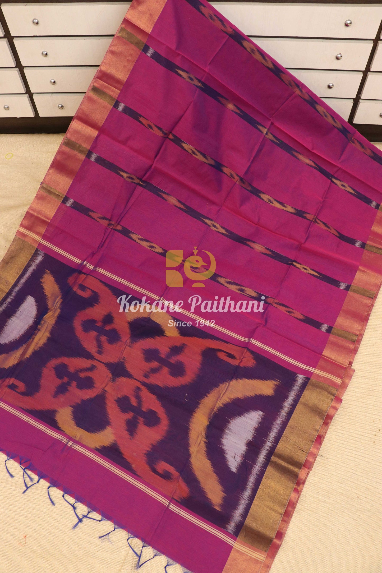 Cotton Patola Saree