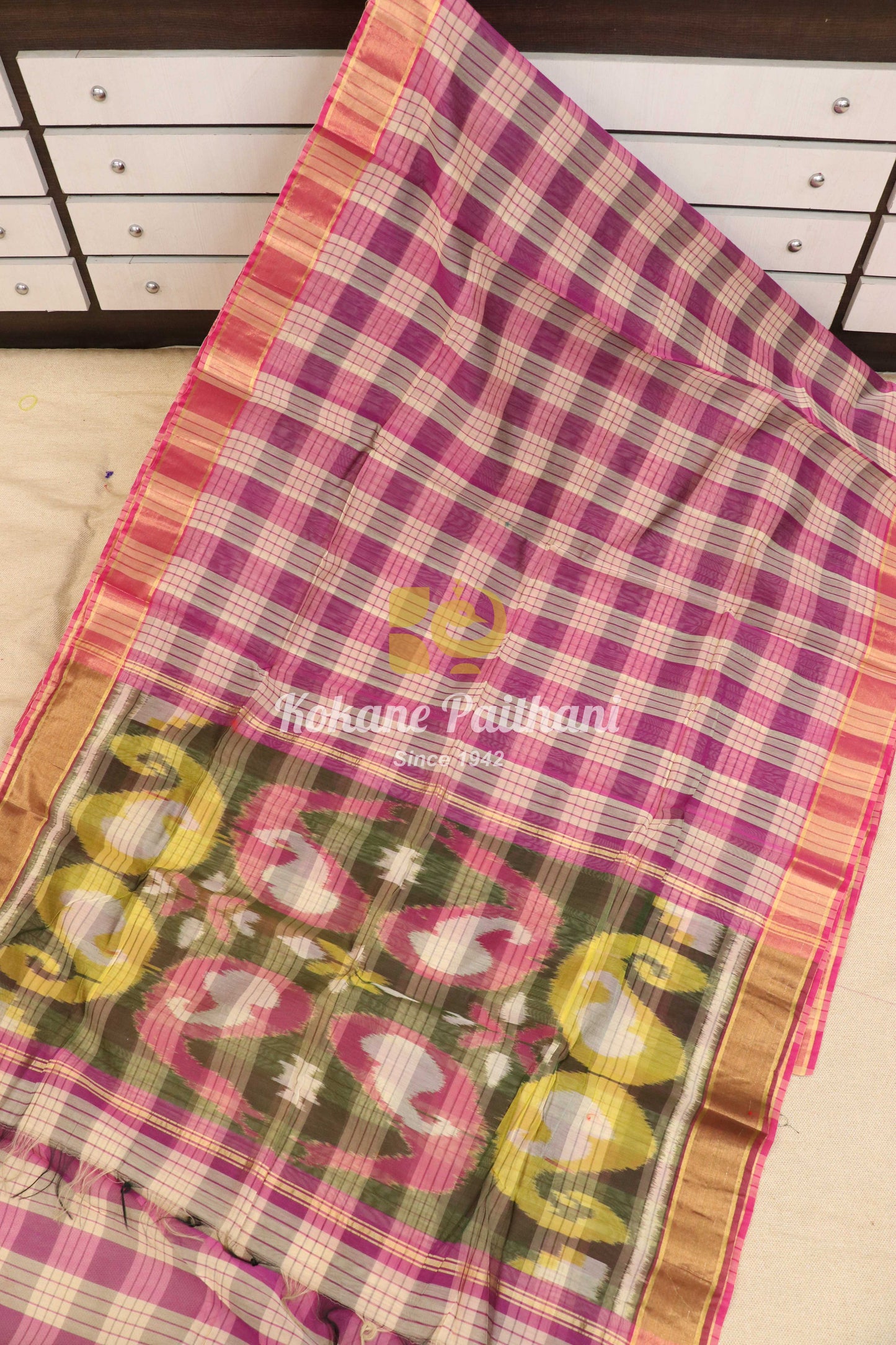 Cotton Patola Saree