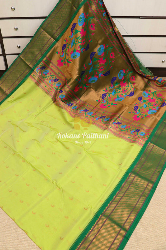 Kadiyal Chandrakala Fancy Pallu Paithani