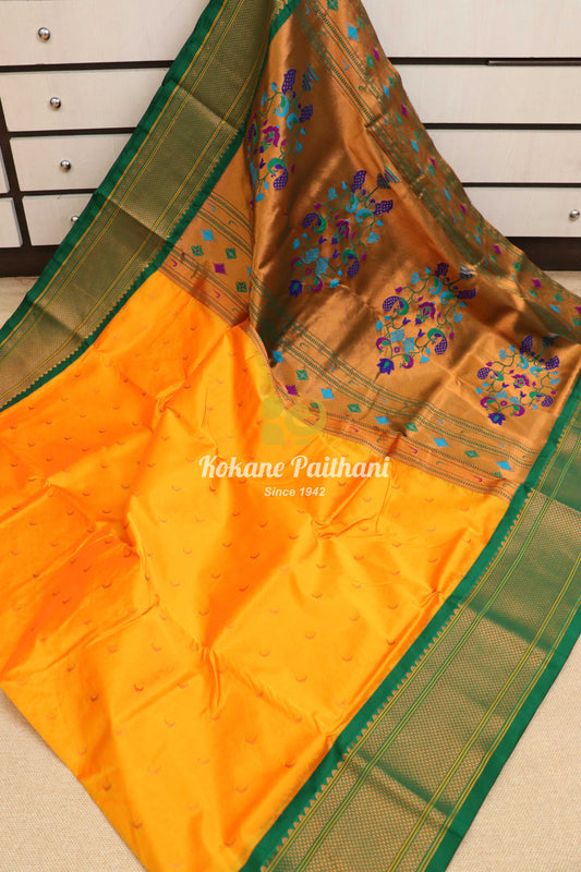 Kadiyal Chandrakala Fancy Pallu Paithani