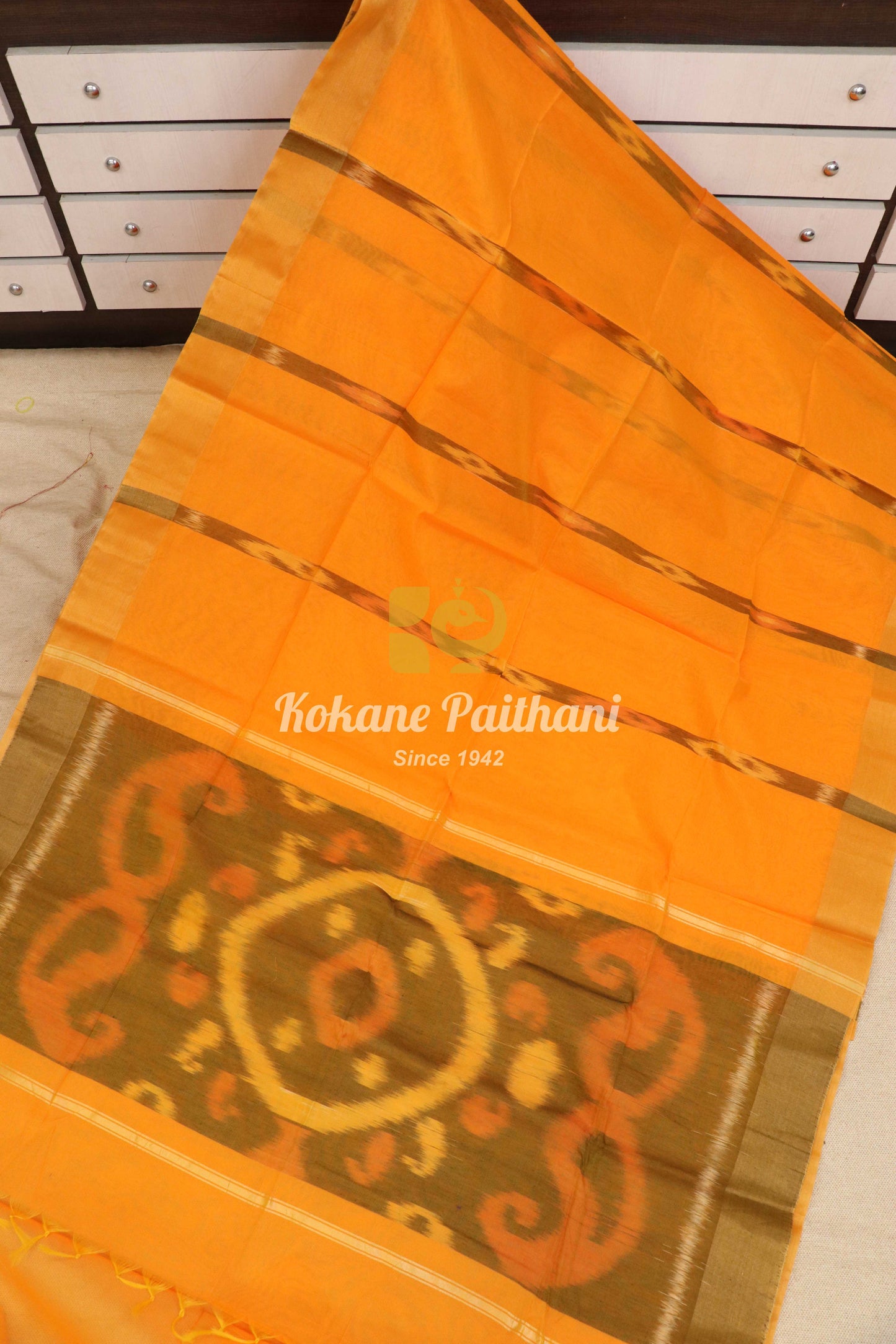 Cotton Patola Saree