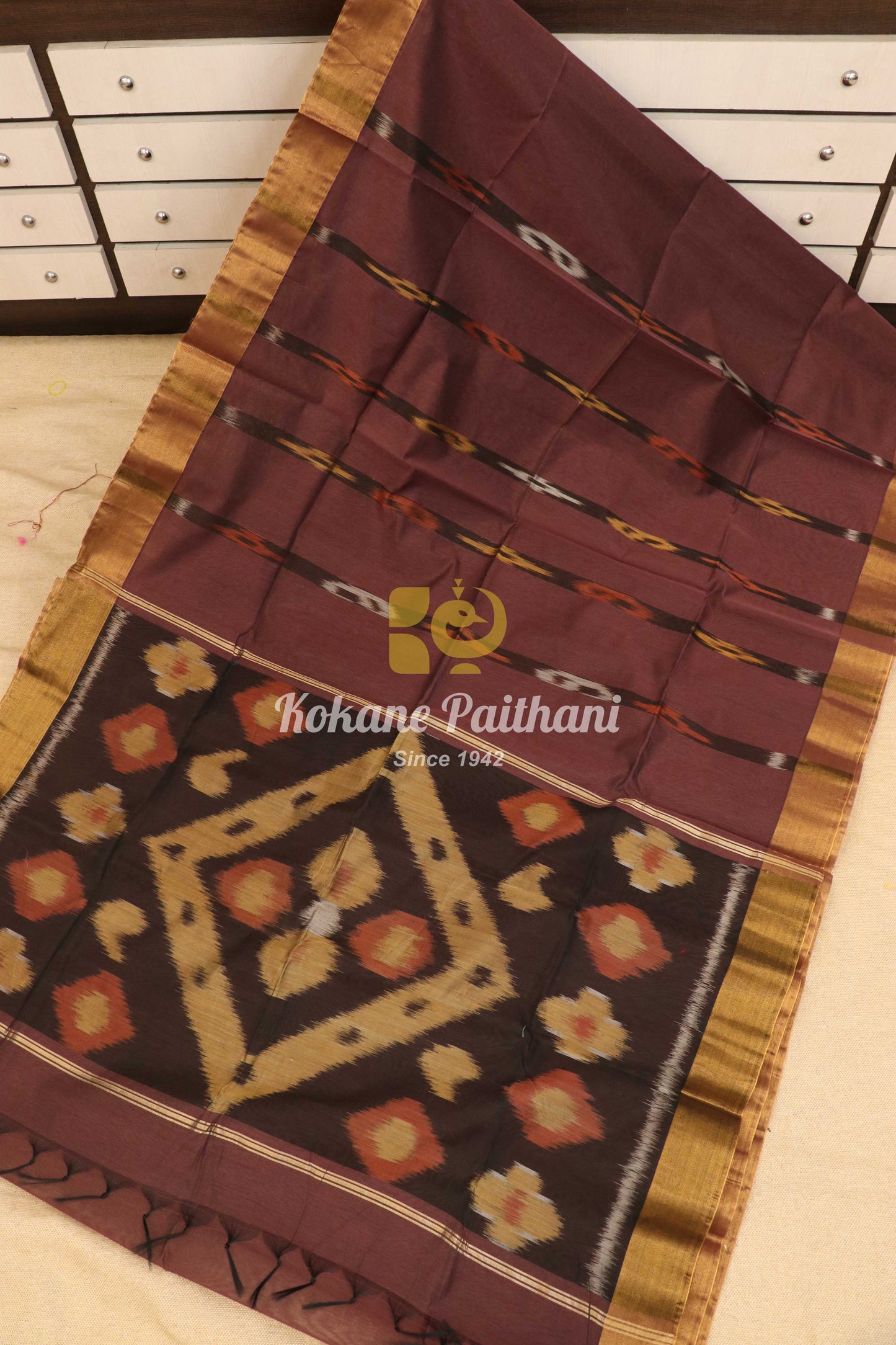 Cotton Patola Saree