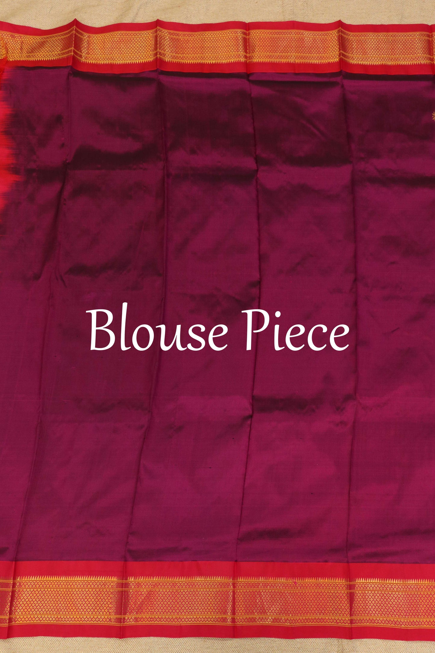 Maharani Pallu Silk Paithani Saree