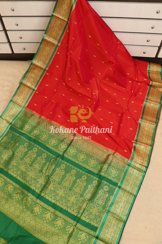 Semi Kanjiwaram Saree