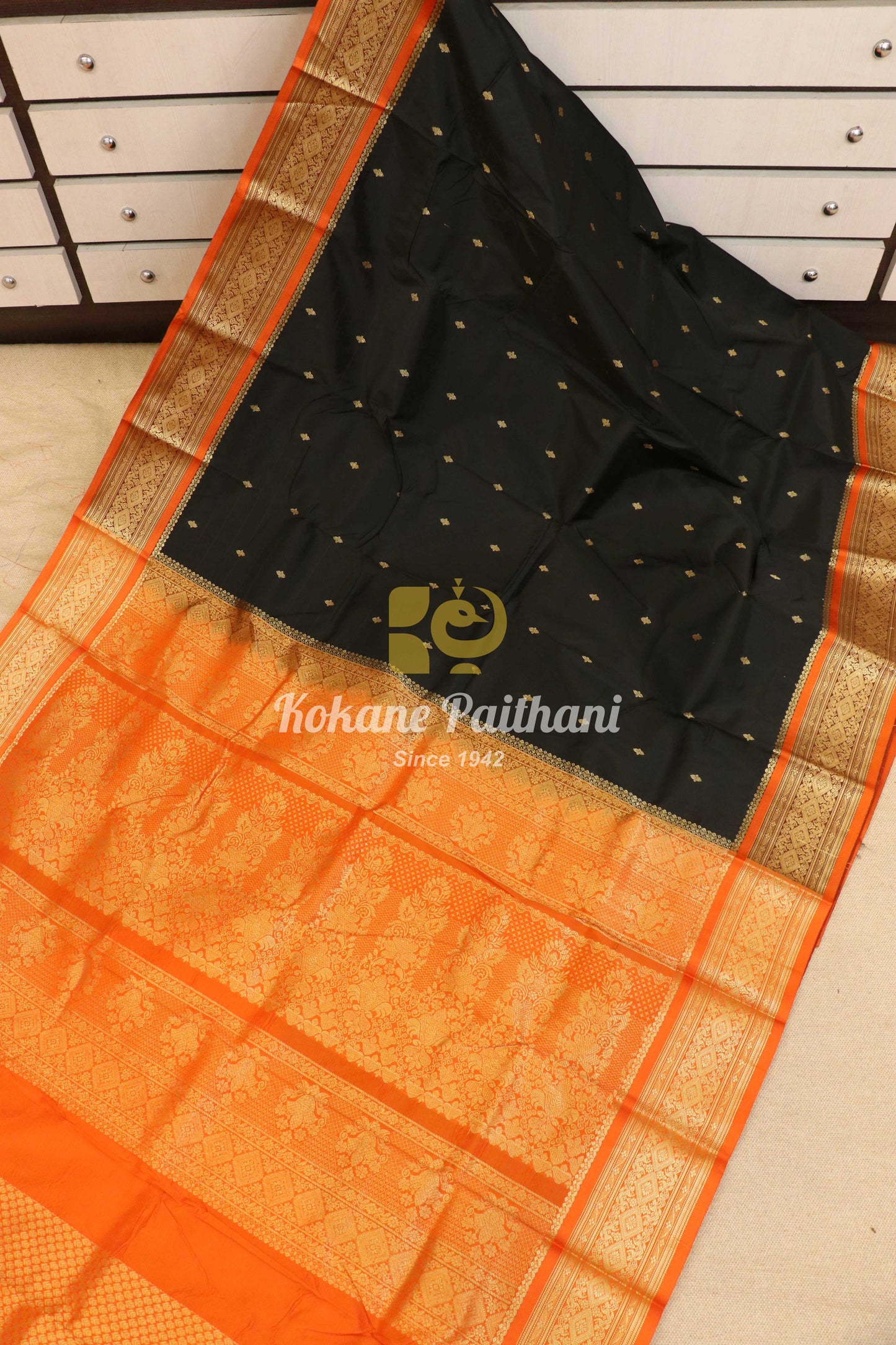 Semi Kanjiwaram Saree