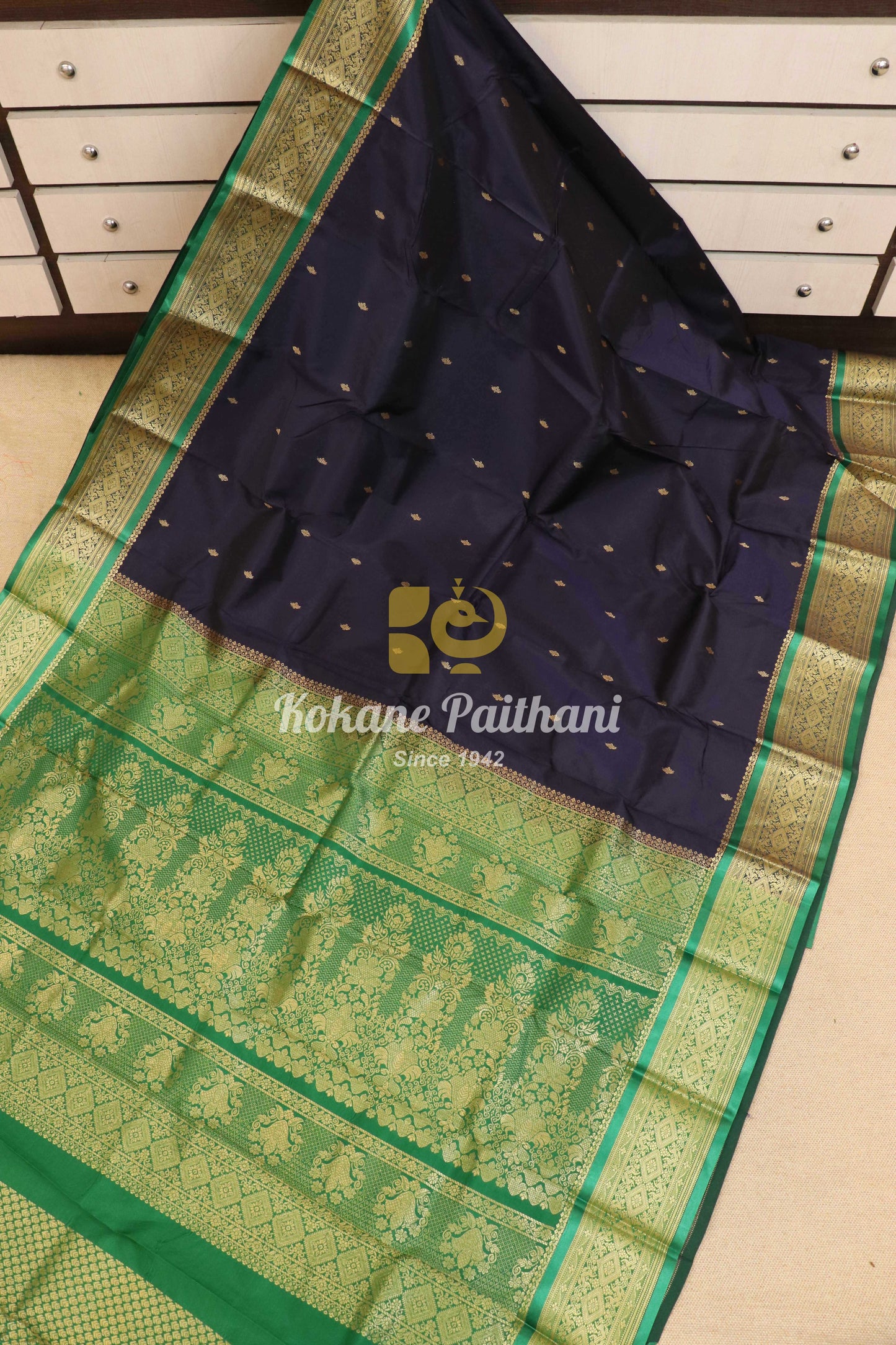 Semi Kanjiwaram Saree