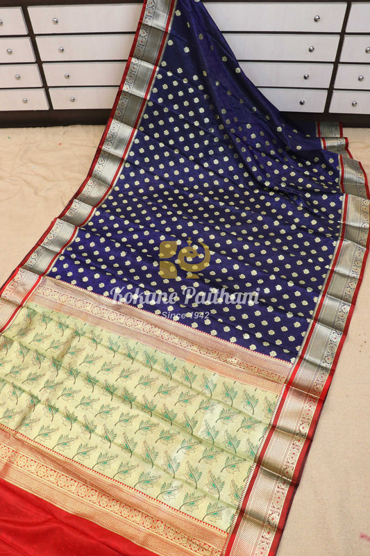 Banaras Semi Paithani Saree