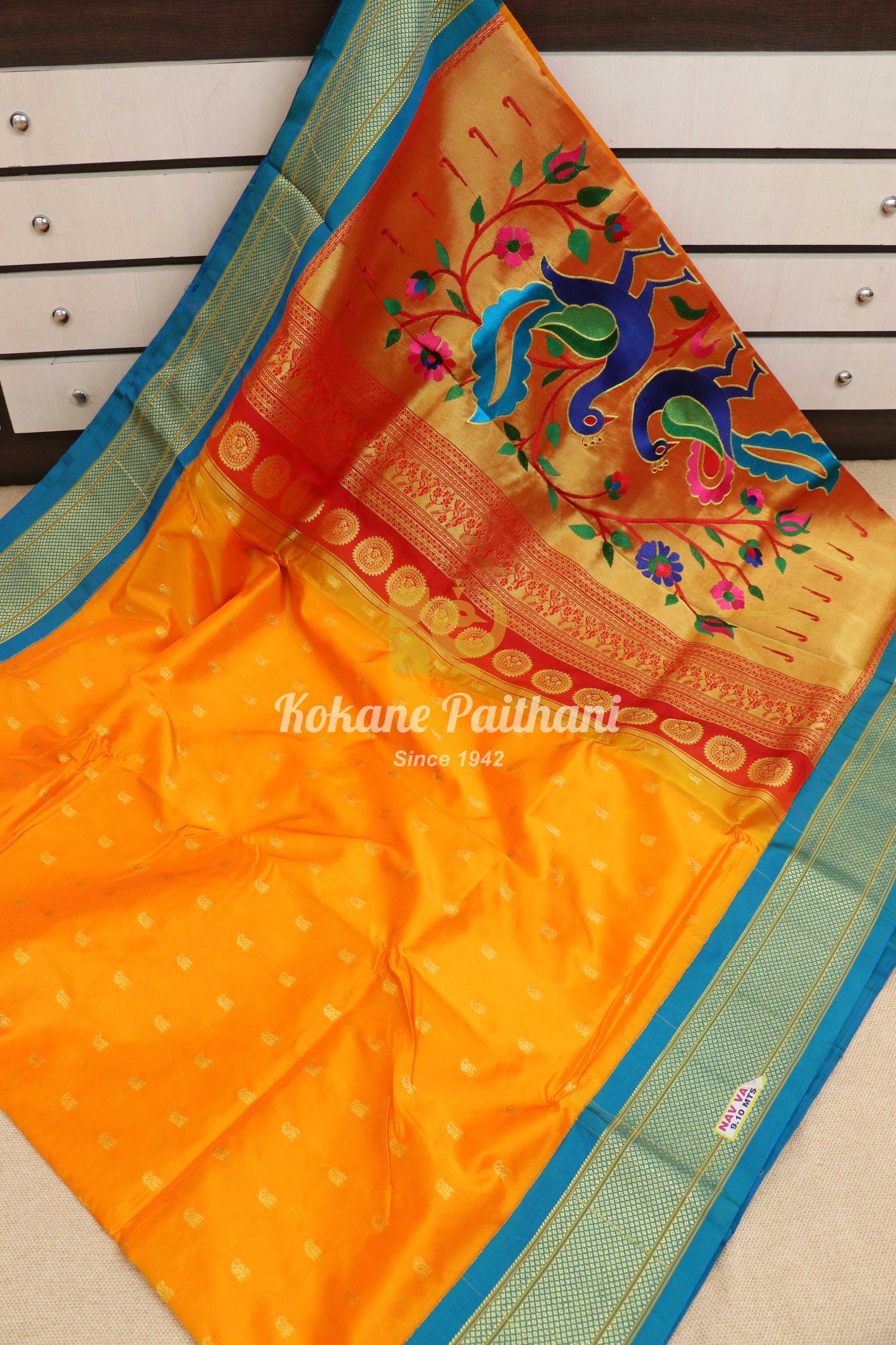 Kadiyal Rich Pallu 9 Wari Saree