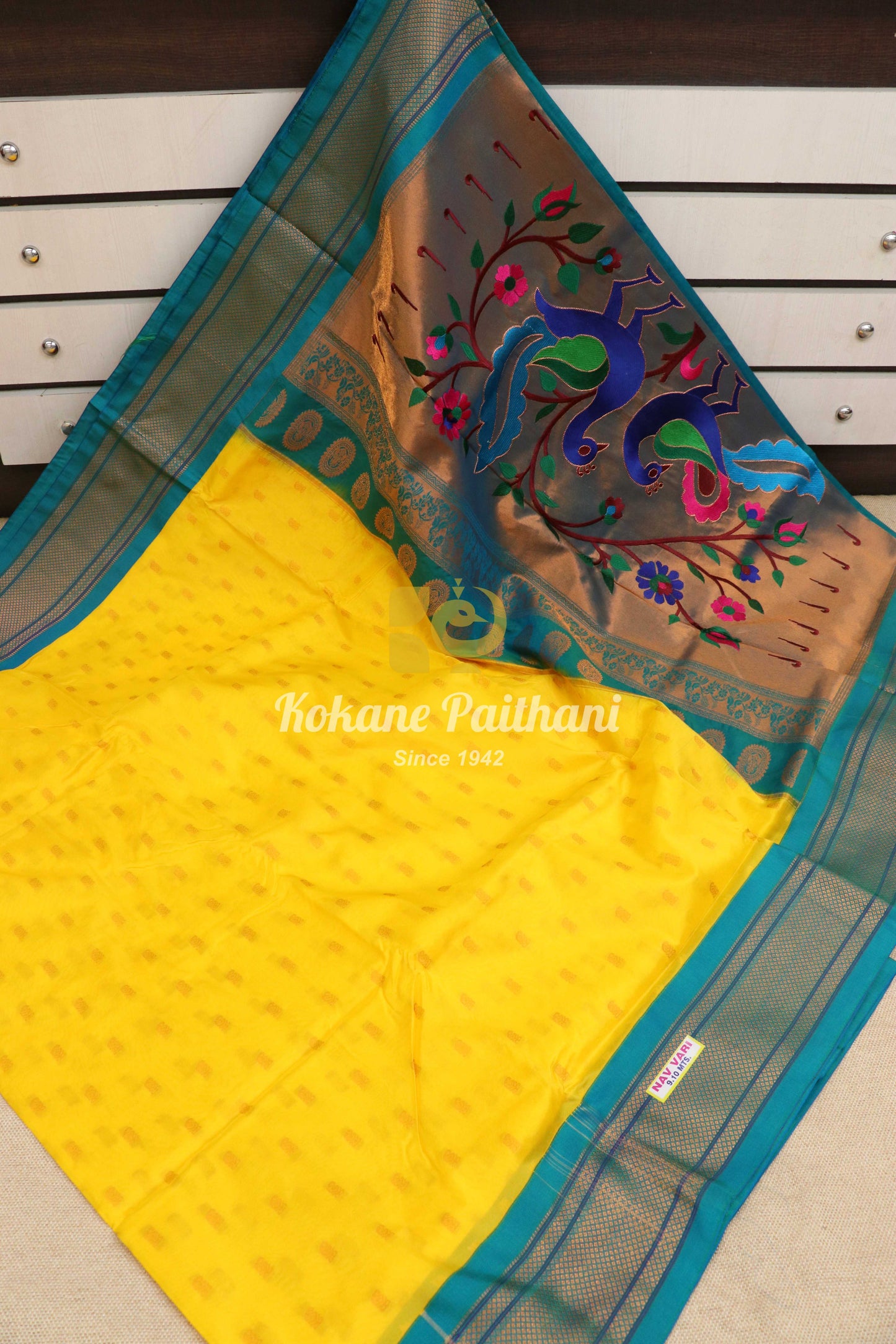 Kadiyal Rich Pallu 9 Wari Saree