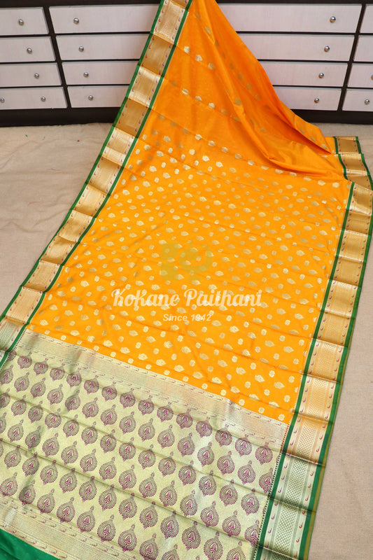 Banaras Semi Paithani Saree