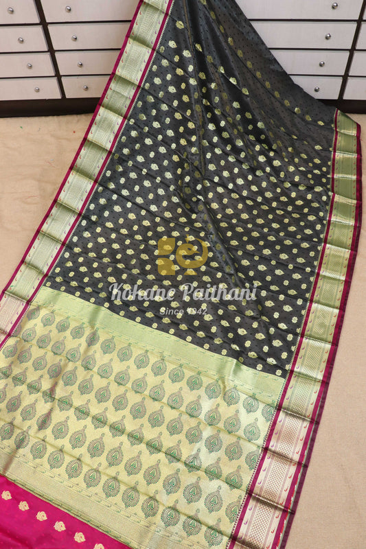 Banaras Semi Paithani Saree