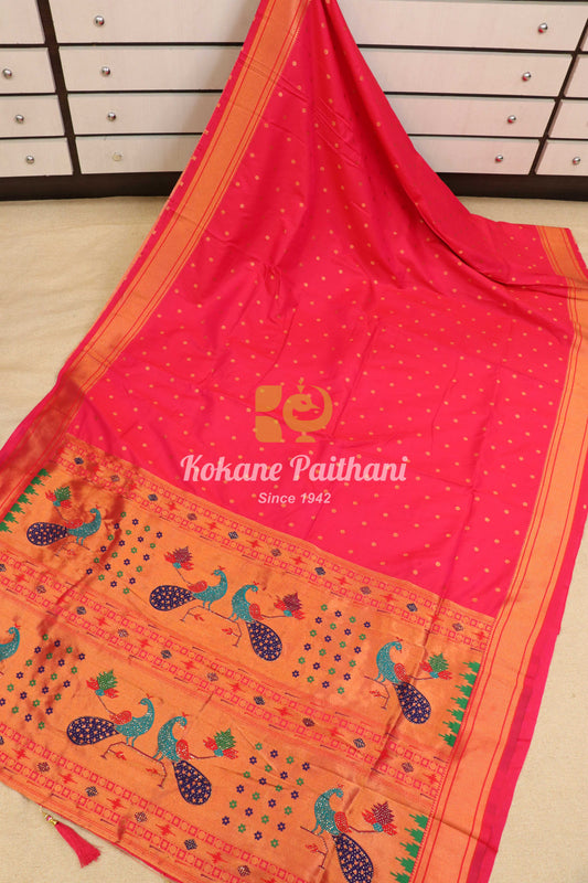 Ganga Silk Semi Paithani