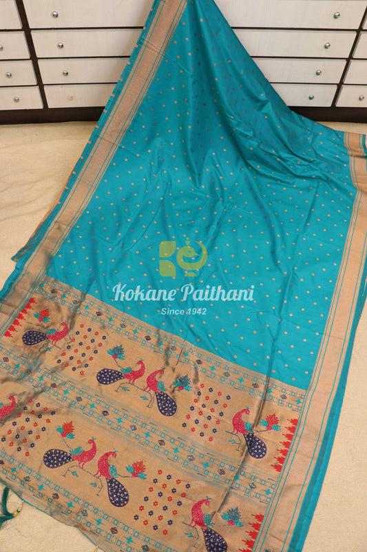 Ganga Silk Semi Paithani