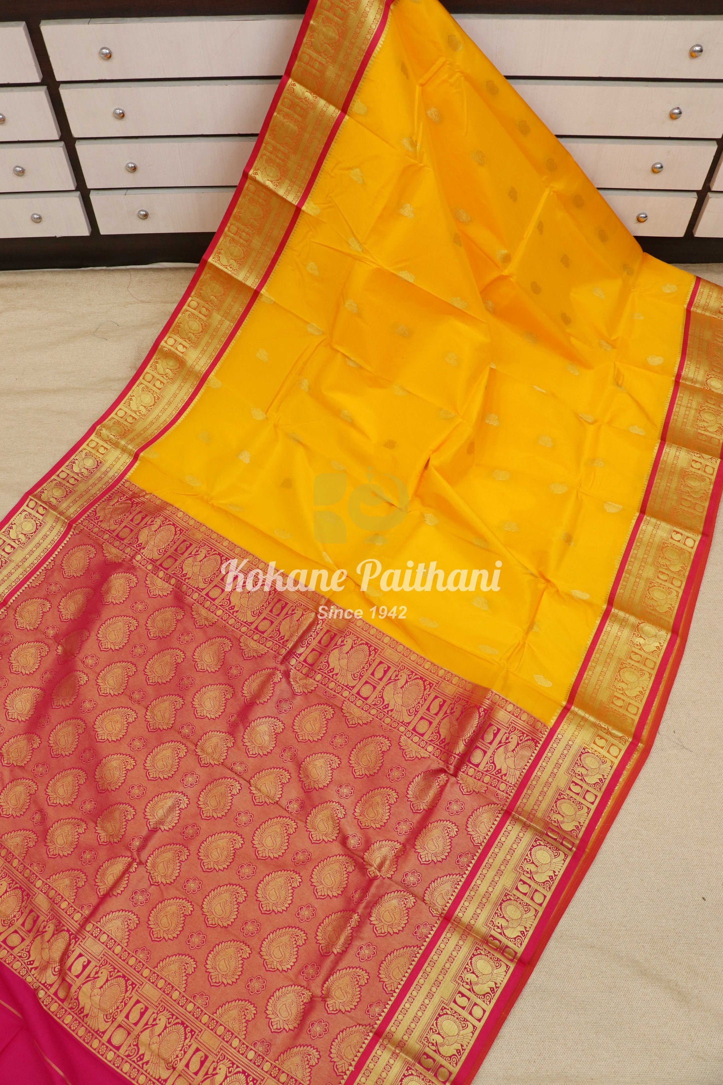 Semi Kanchi Saree 2