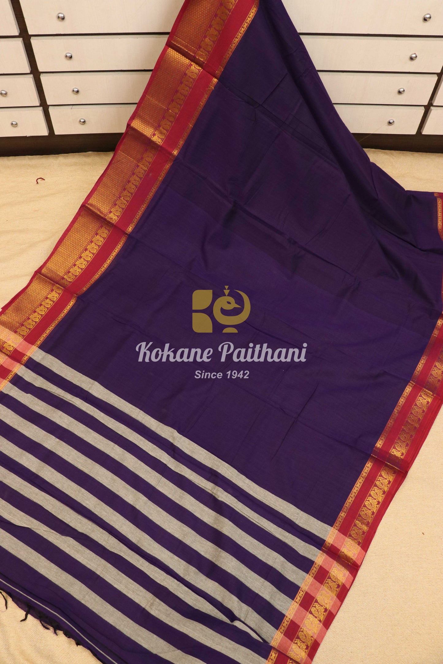 Kanchi Cotton Saree