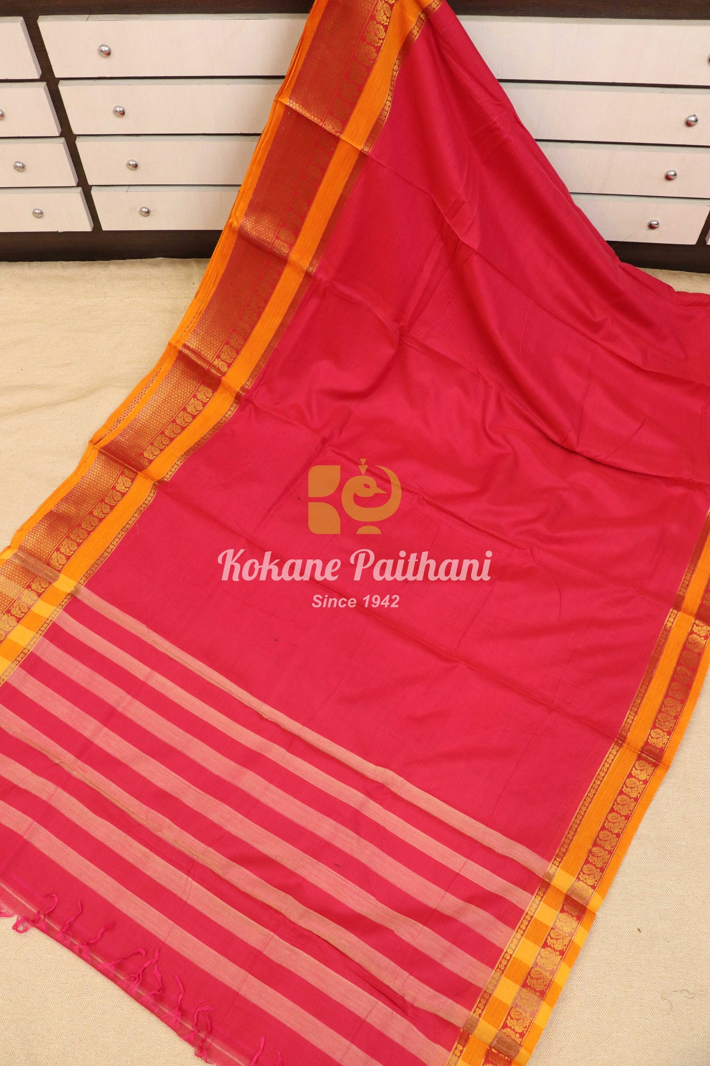 Kanchi Cotton Saree