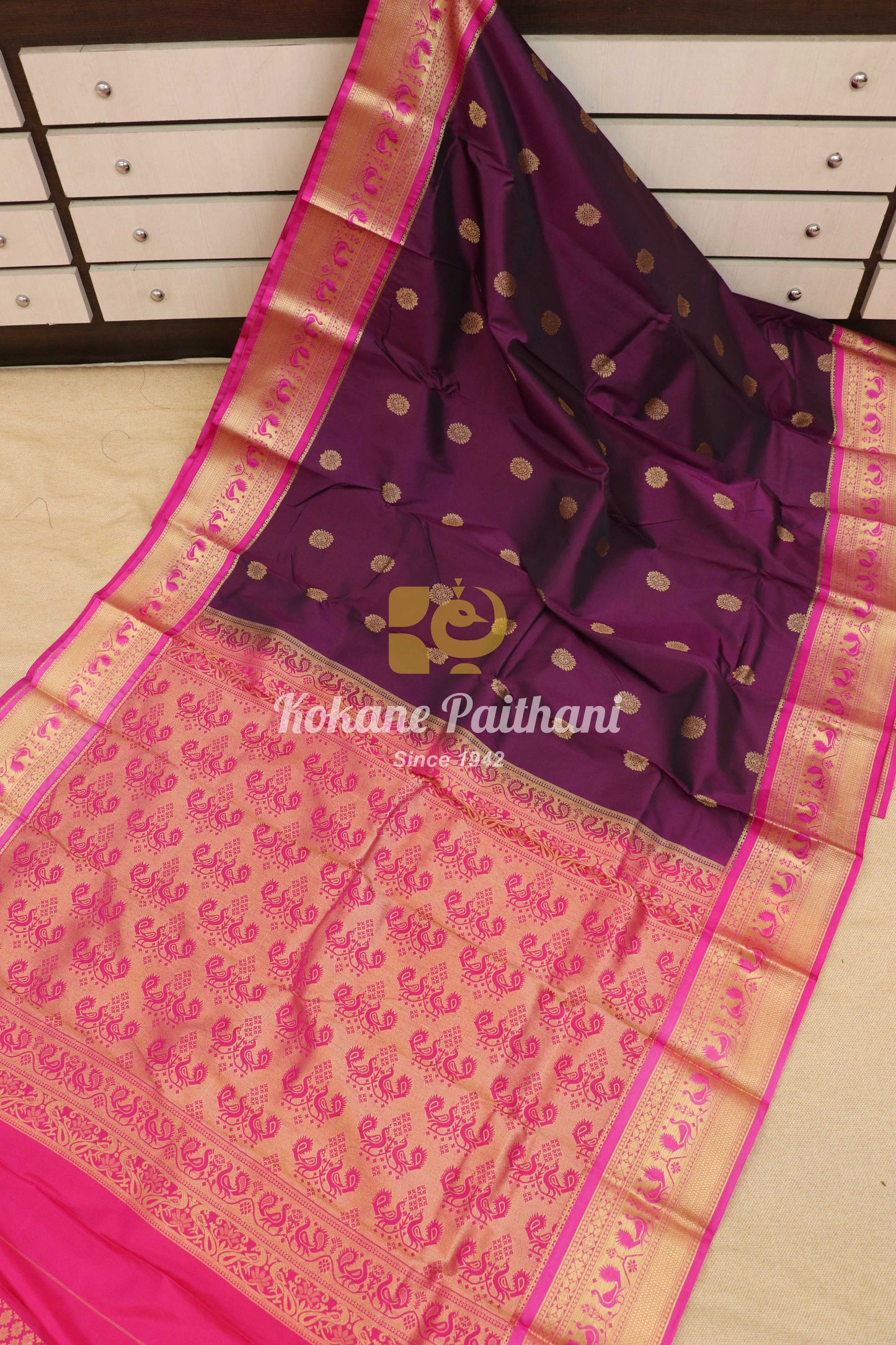 Semi Kanchi Saree