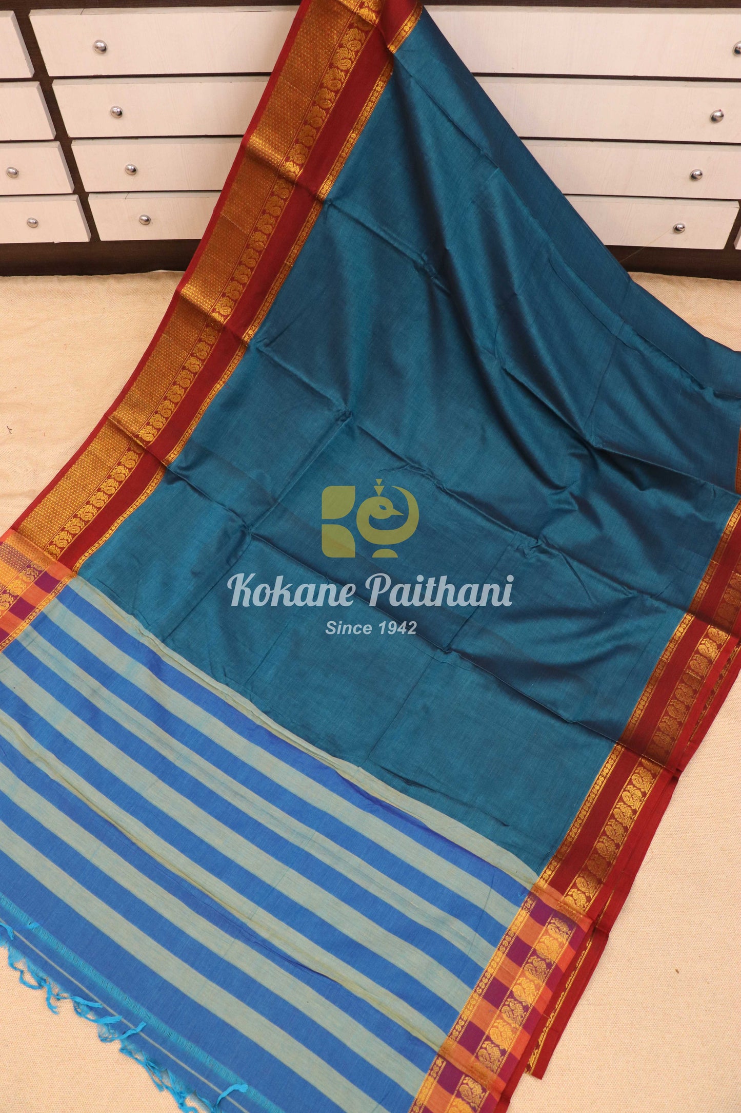 Kanchi Cotton Saree