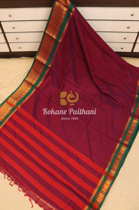 Kanchi Cotton Saree