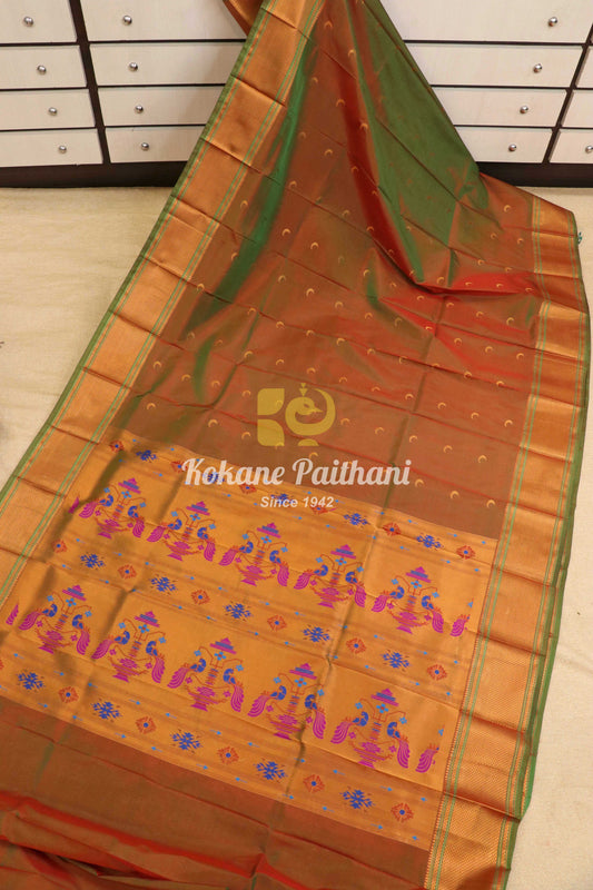 Tana Chandrakor Semi Paithani